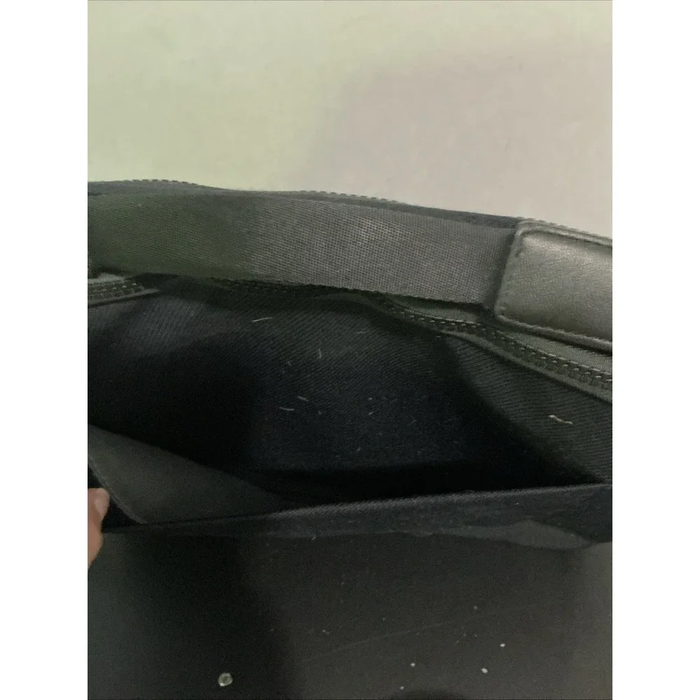 Timbuk2 Switch Laptop Messenger Bag Night Shadow Black Cortex Canvas Leather